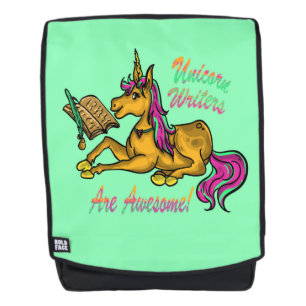 Sac À Dos Les Écrivains De La Licorne Sont Géniaux