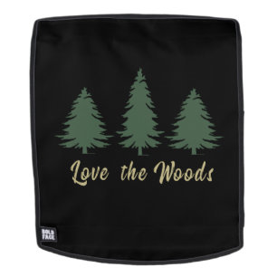 Sac À Dos Love pins bois