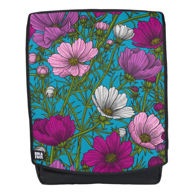 Sac À Dos Mélange cosmos bleu (Devant)