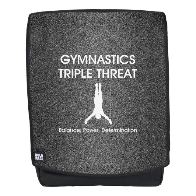 Sac À Dos Menace SUPÉRIEURE de triple de gymnastique (Devant)