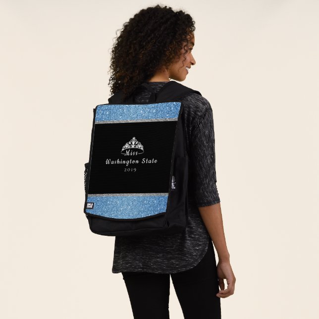 Sac à dos Miss USA Pearl Crown (Porté)