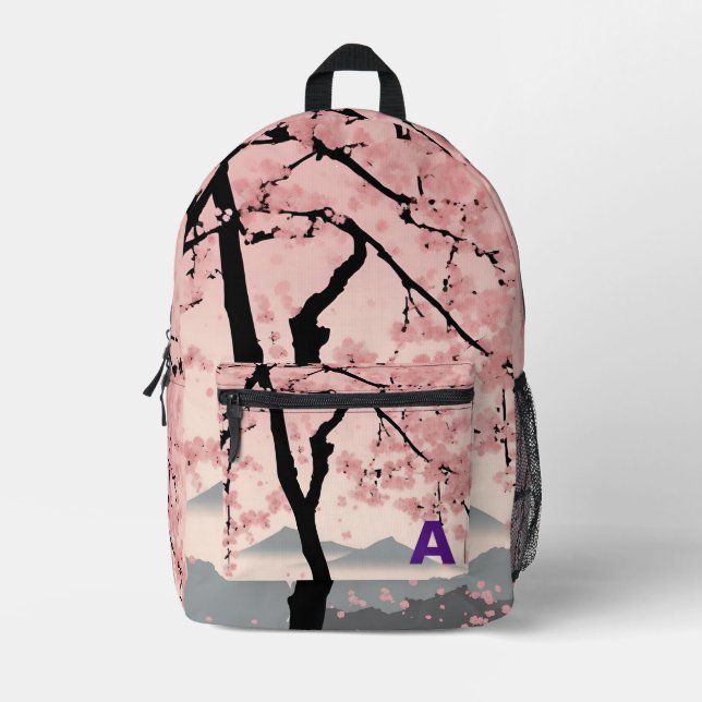 Sac à dos Monogram Sakura personnalisé (Recto)