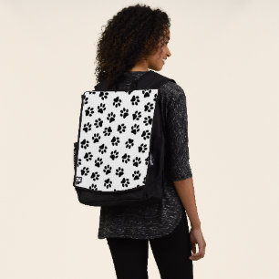 Sac À Dos Motif De Pâtes, Paniers De Chien, Paniers Noirs