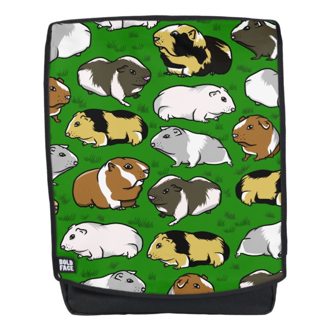 Sac À Dos Motif de porcs de Guinée (Devant)