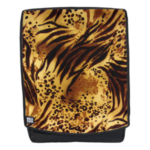 Sac À Dos Motif léopard et zèbre