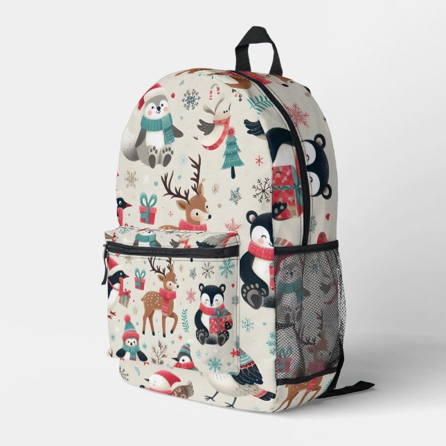 Sac à dos Motif pour animaux arctiques (Coin arrière droit)