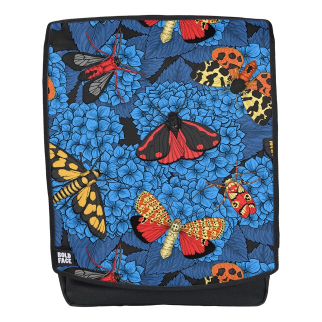 Sac À Dos Nappes phréatiques bleu hydrangée (Devant)