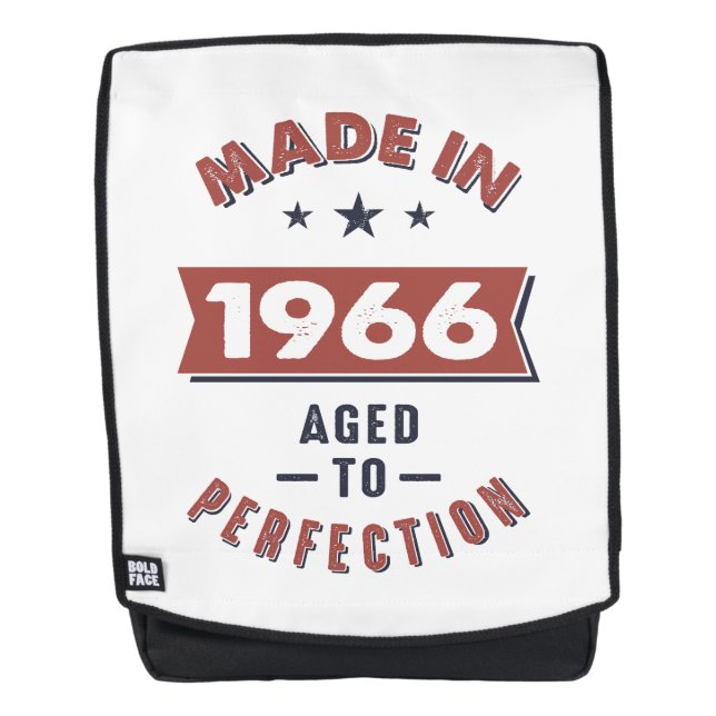 Sac À Dos Né en 1966 Anniversaire (Devant)