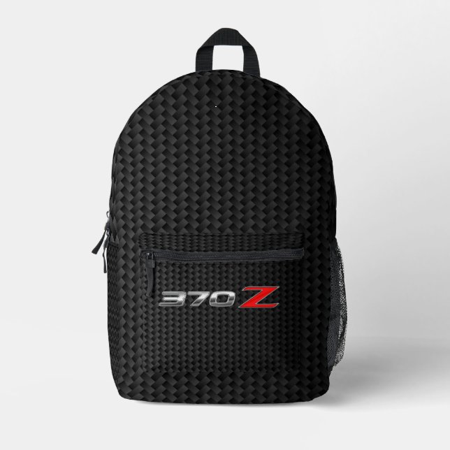 Sac à dos noir 370Z (Recto)