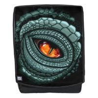 Œil de prédateur reptile primal