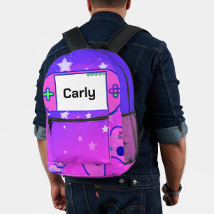 Sac à dos personnalisé de gamer Girl