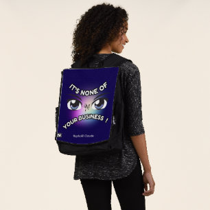 Sac à dos pour adultes : Aucun du vôtre (bleu)