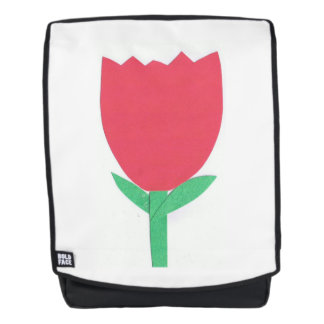 Sac à dos pour adultes avec conception de tulipe
