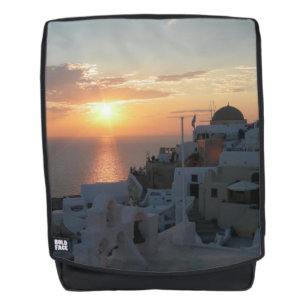 Sac à dos pour adultes Santorini Sunset