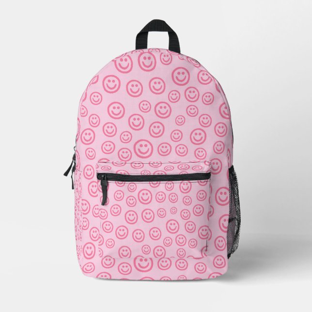 Sac à dos Preppy, fournitures scolaires esthétique (Recto)
