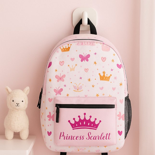 Sac à dos Princess Personnalisé Filles (Créateur téléchargé)