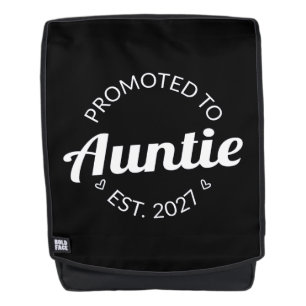 Sac À Dos Promue Tatie Est 2027 Nouvelle Tante I
