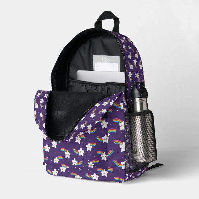Sac à dos Rainbow Stars #3 (Coin arrière droit (ouvert))