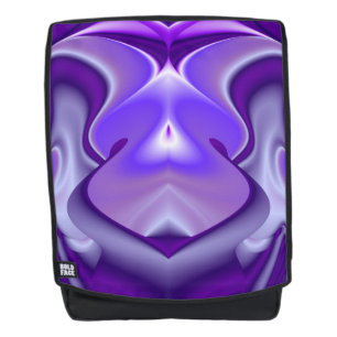 Sac À Dos Rêves arc-en-ciel à fleurs violettes