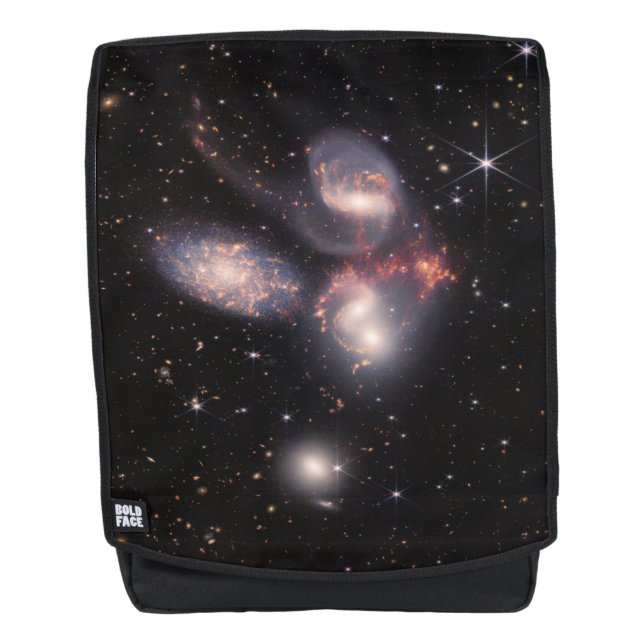 Sac À Dos Stephan's Quintet 5 Galaxies Deep Field James Webb (Devant)