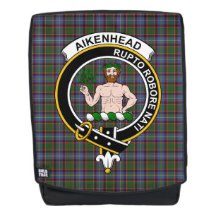 Sac À Dos Tartan Tartan Plaid De La Tête D'Aikenhead