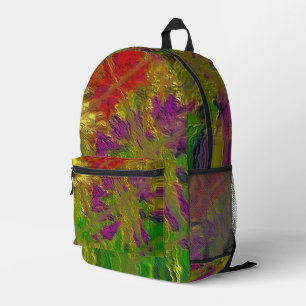 Sac à dos "Textured Florals" (Sac imprimé coupé co