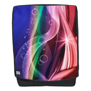 Sac À Dos Traînées de couleur et bulles