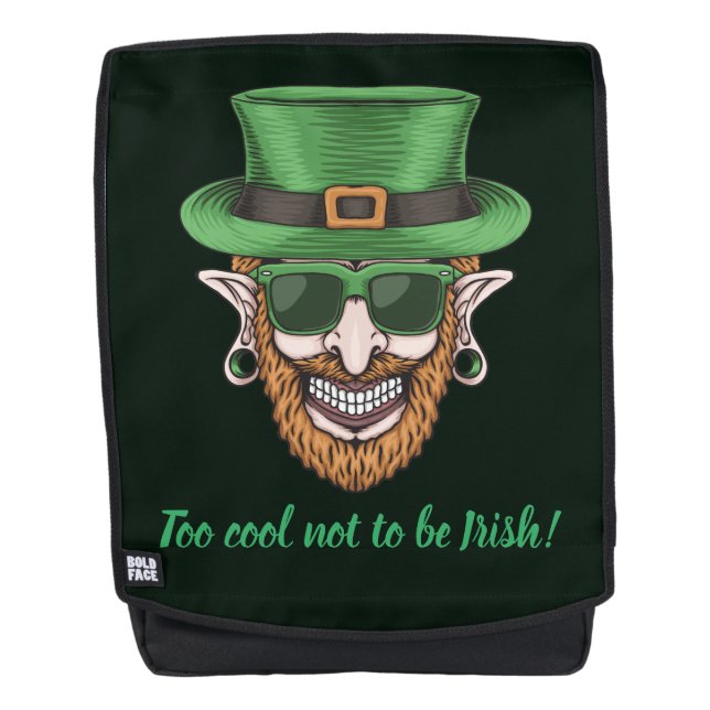Sac À Dos Trop cool pour ne pas être Irlandais (Devant)