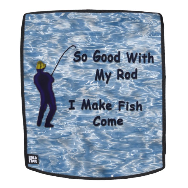 Sac À Dos Un pêcheur à la traîne (Devant amovible)