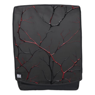 Sac À Dos Veines noires et rouges