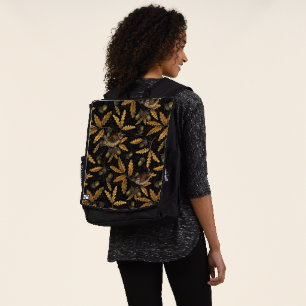Sac À Dos Wrens et cors sur noir