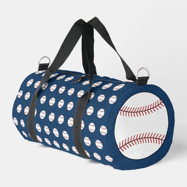 Sac à double baseball bleu (Coin gauche)