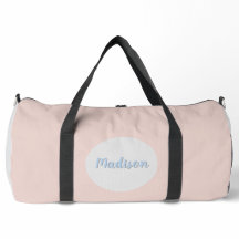 Sac à double personnalisé Rose rose élégant modern