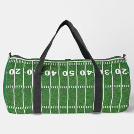 Sac à duffel de conception de football