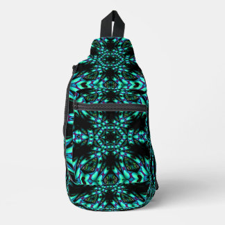 Sac à élingue bleu Kaleidoscope
