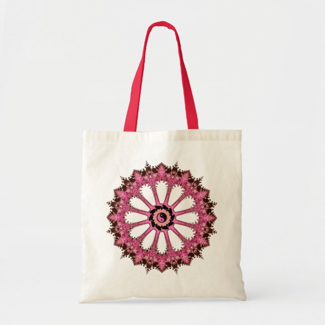 Sac à fleurs Yin Yang Mandala (Devant)