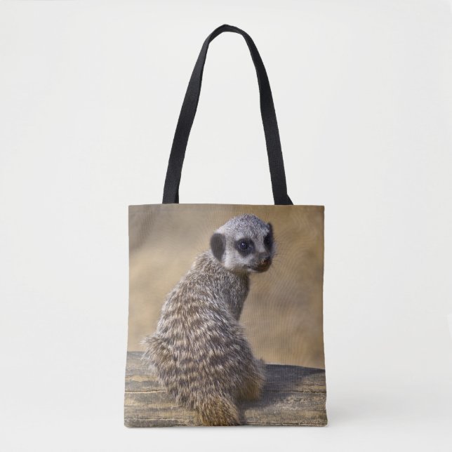 Sac à impression bébé suricate (Devant)