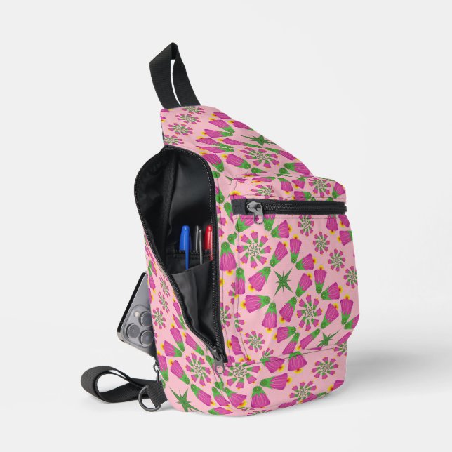 Sac à lames rose Mandalas (Ouvrir)