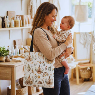 Sac à langer bébé personnalisé avec nom de style b