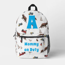 Sac à langer personnalisable pour bébé garçon mign