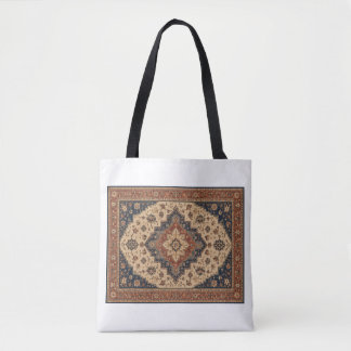 Sac à main à motif de tapis persan vintage