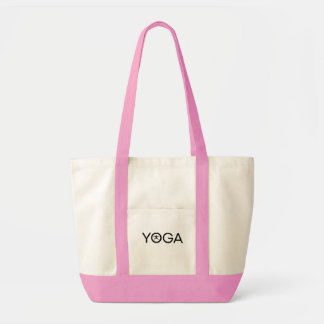 Sac à main avec un document de yoga