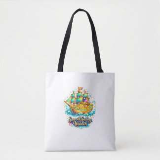 Sac à main Bateau Trésor Doré | Richesse & Prospér
