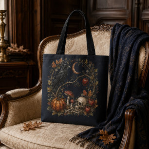 Sac à main botanique gothique de la fête de Samhai
