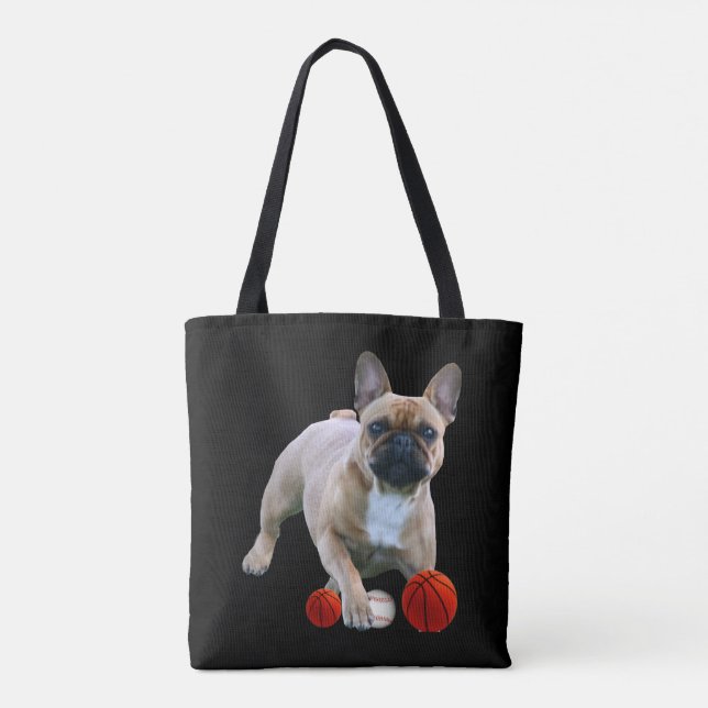 Sac à main bouledogue français Babsy (Dos)
