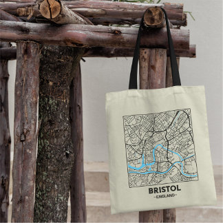 Sac à main carte de Bristol