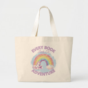 Sac à main Chaque livre mène à l'aventure