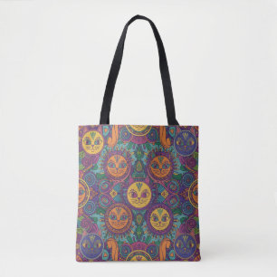 Sac à main Chats à l'esprit tribal vibrant