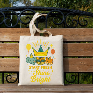 Sac à main « Commencez frais – Brillez »