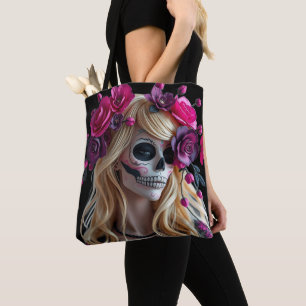 Sac à main crâne en sucre